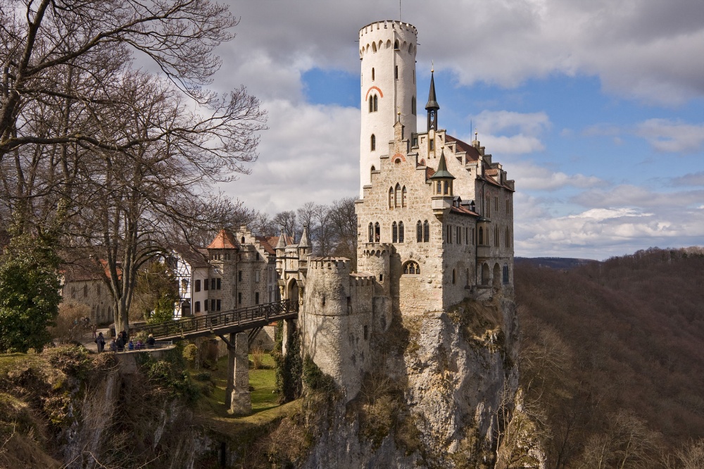 Lichtenstein kastély, Németország