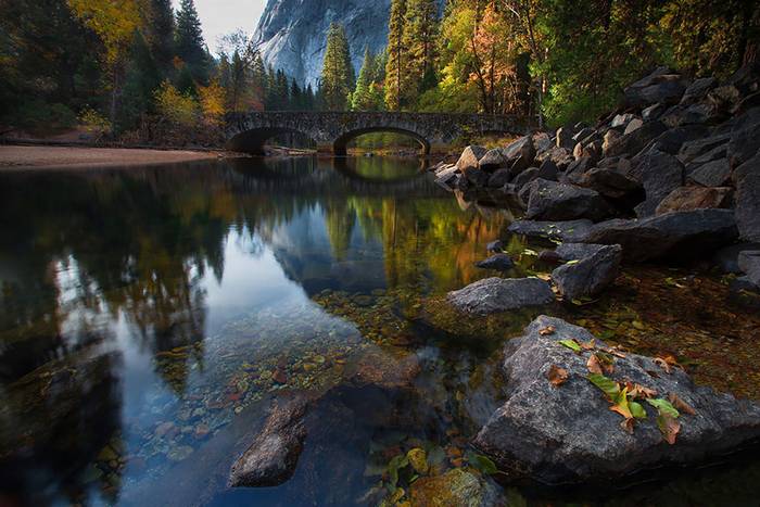 1. Merced folyó, Yosemite, USA