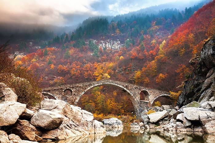 19. Ördög Hídja, Rhodope hegység, Bulgária