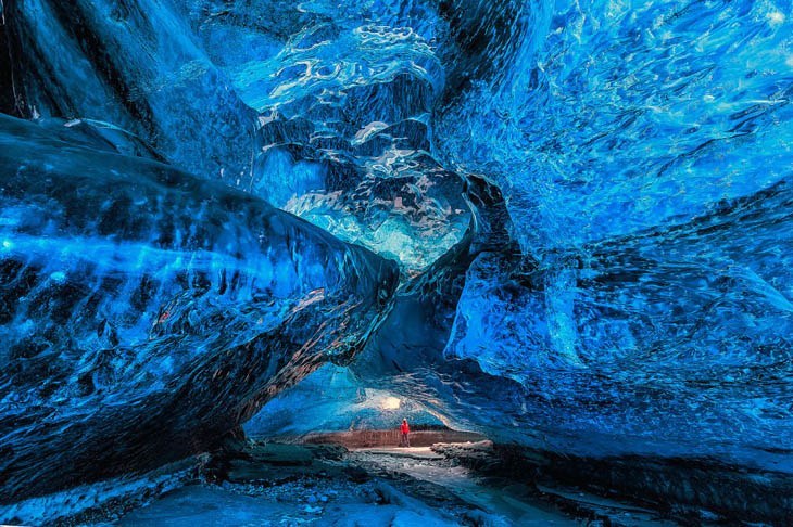 1. Vatnajökul gleccser barlang, Izland