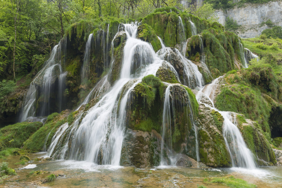 14. Vízesés a Jura-hegységben
