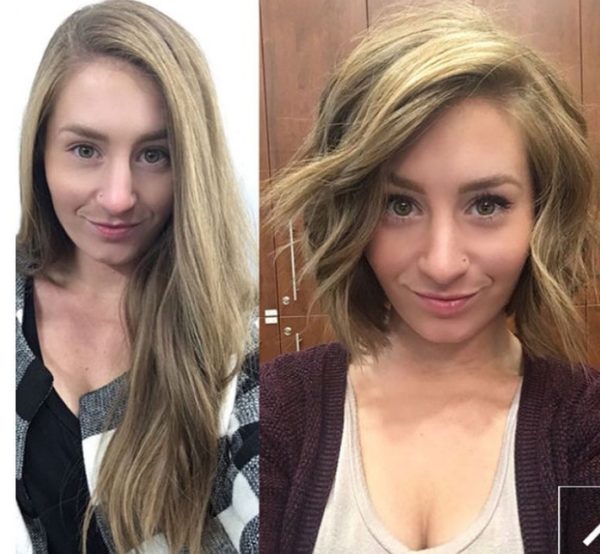 15 nő, akik sokkal jobban néznek ki egy merész hajvágás ...